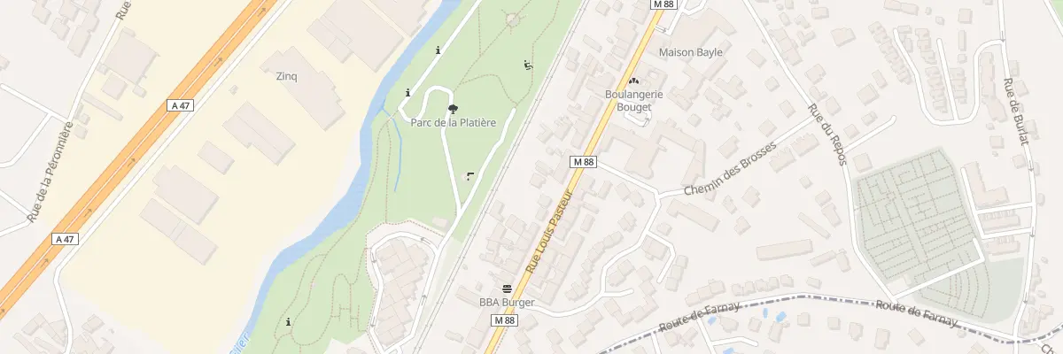 Plan du 62B Rue Louis Pasteur à La Grand-Croix