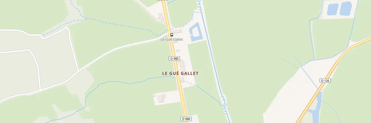 Plan du 5077 Au Gue Gallet à Sigy-le-Châtel