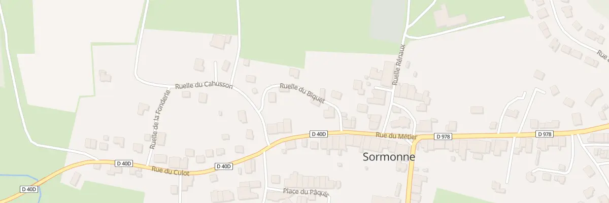 Plan du 5 Rle du Biquet à Sormonne