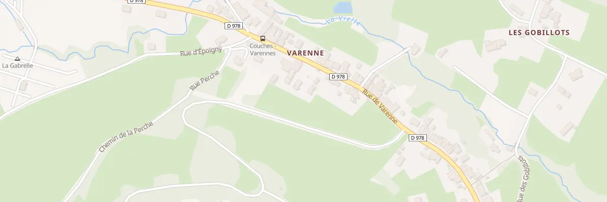 Plan du 31 Rue de Varenne à Couches