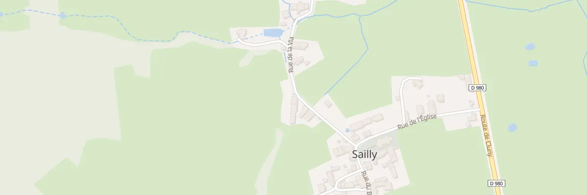 Plan du 5025 Le Bourg à Sailly