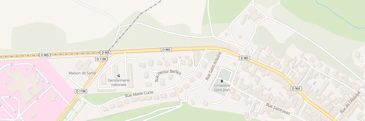 Plan du 2 Rue Hector Berlioz à Châtillon-sur-Seine