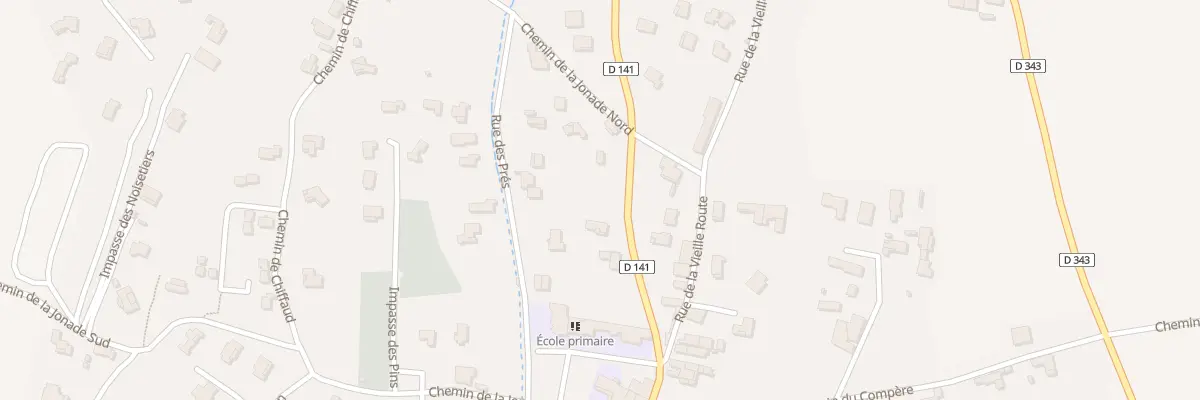 Plan du 165 Rte de la Bécharine à Saint-Julien-de-Peyrolas