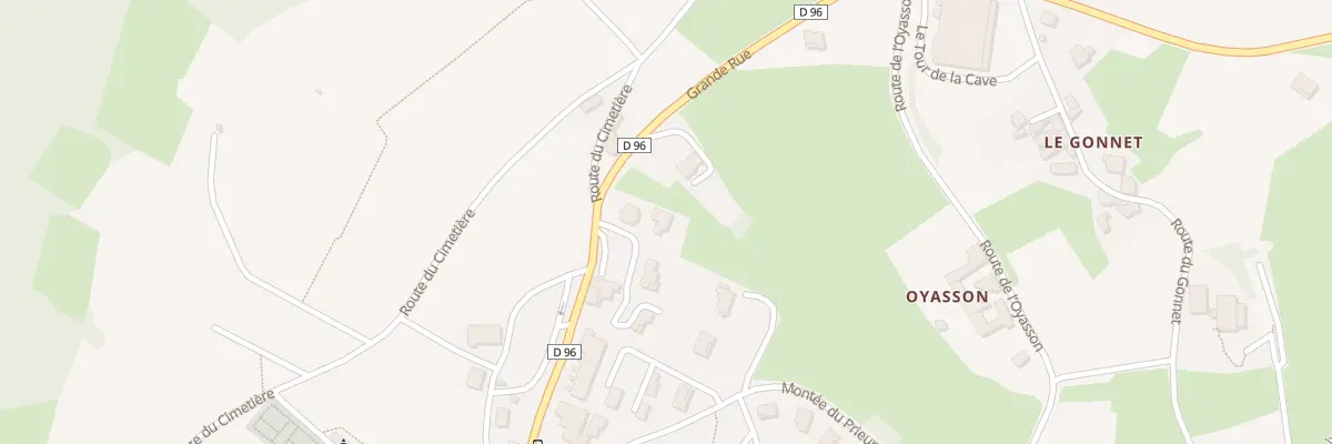 Plan du 299 Grande Rue à Val d’Oingt