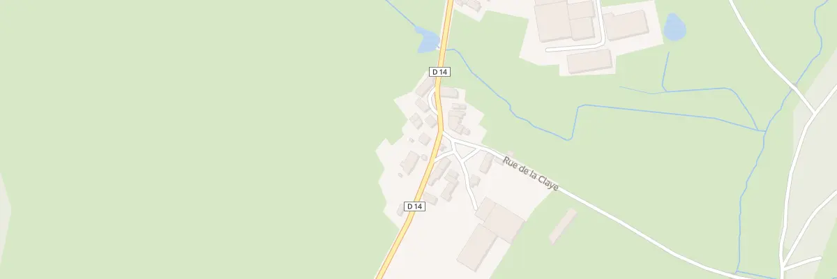 Plan du 14 Grande Rue à Champignolles