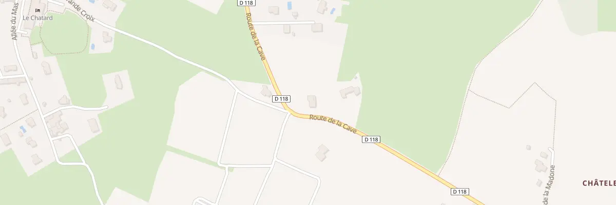 Plan du 5097 Rte de la Cave à Sarcey