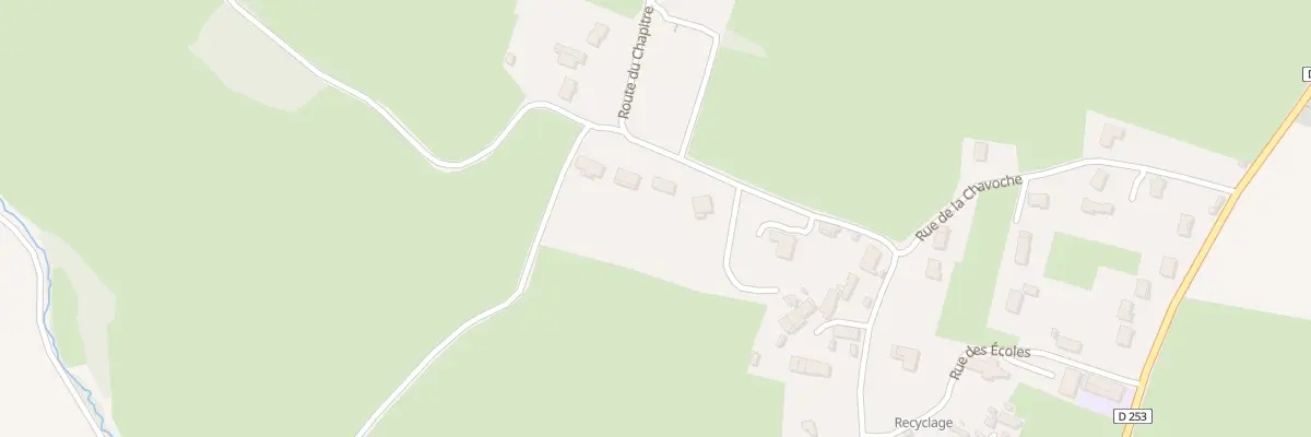 Plan du 475 Rue du Stade à Perreuil
