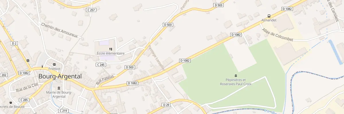 Plan du 1 Bd D’almandet à Bourg-Argental