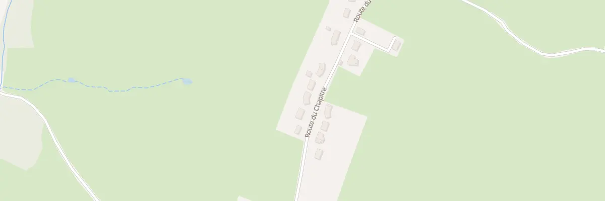 Plan du 171 Rte du Chapitre à Perreuil