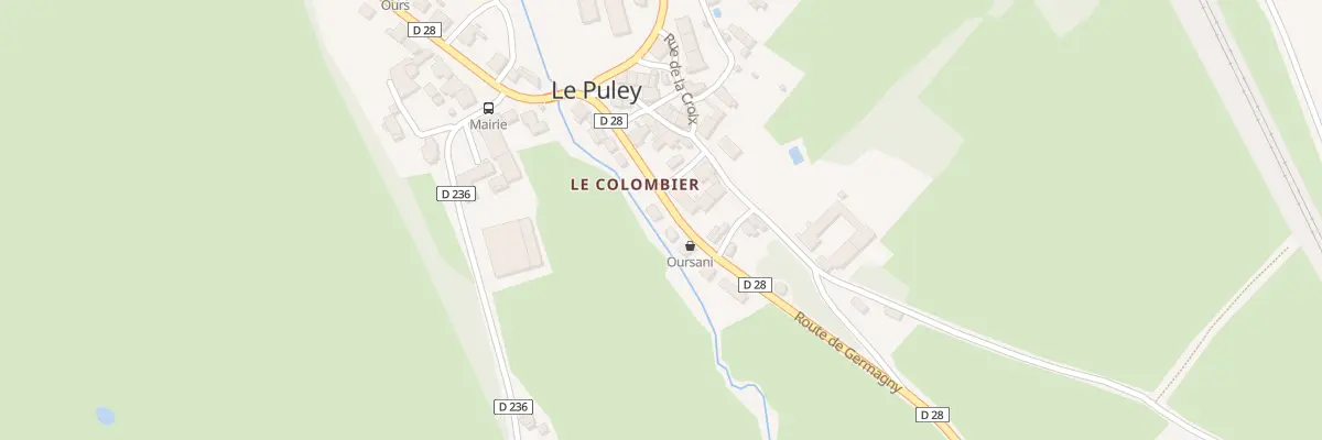 Plan du 10 Rte de Germagny au Puley