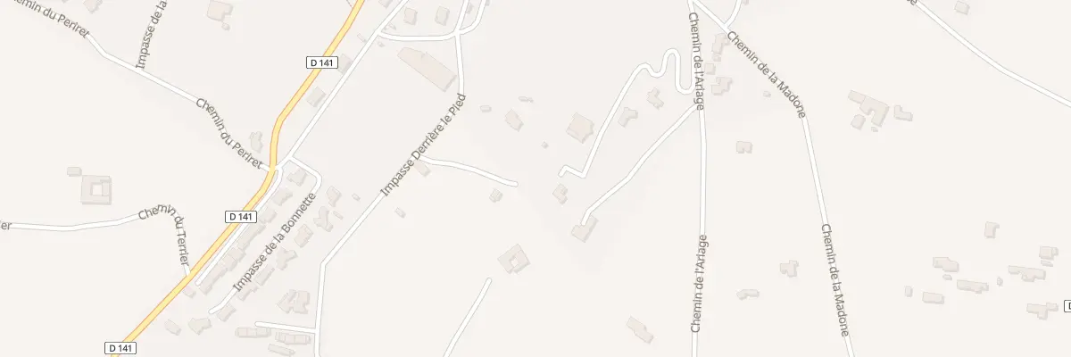 Plan du 129 Imp Derrière le Pied à Saint-Julien-de-Peyrolas