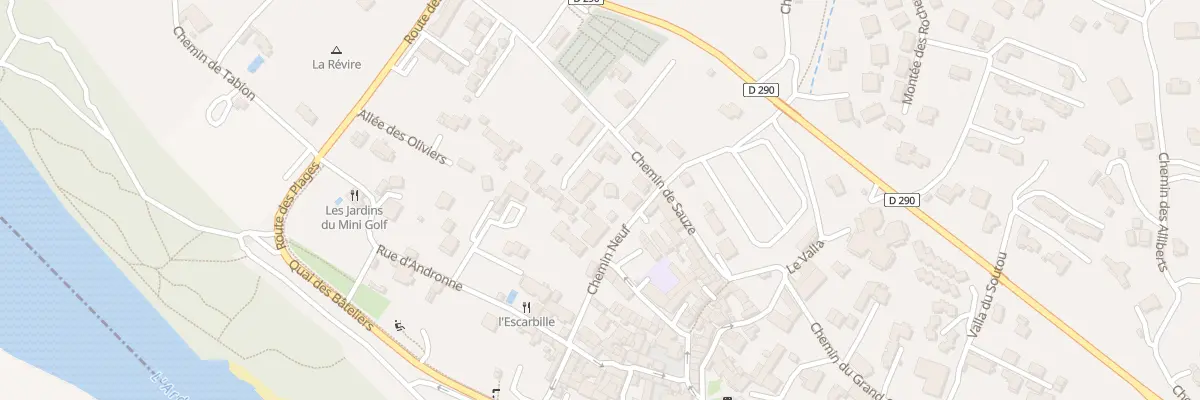 Plan du 105 Che Neuf à Saint-Martin-d’Ardèche
