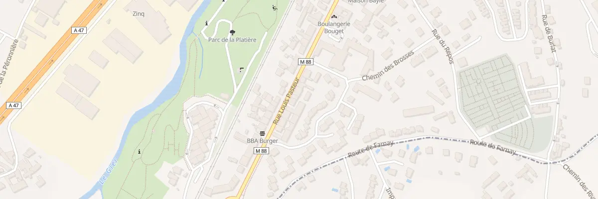 Plan du 73 Rue Louis Pasteur à La Grand-Croix