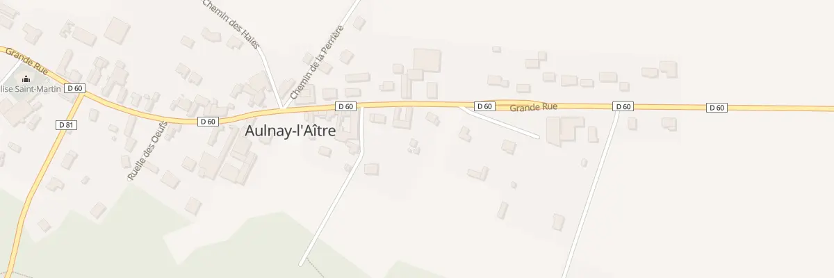 Plan du 44 Gr Grande Rue à Aulnay-l’Aître