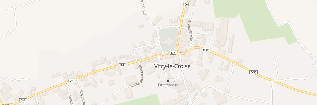 Plan du 1 Rue du Cimetiere à Vitry-le-Croisé