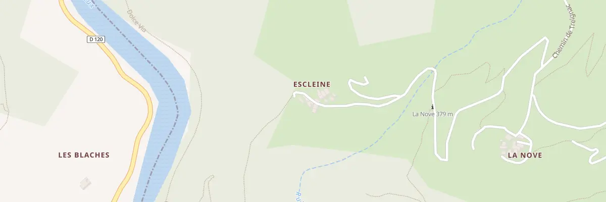 Plan du 595 Che d’Escleine à Saint-Maurice-en-Chalencon