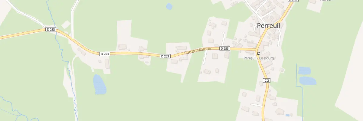 Plan du 211 Rue du Marnon à Perreuil