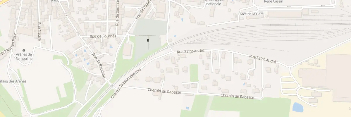 Plan du 4B Rue Saint-andré à Remoulins