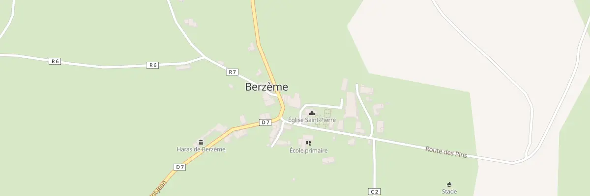 Plan du 5057 Berzeme à Berzème