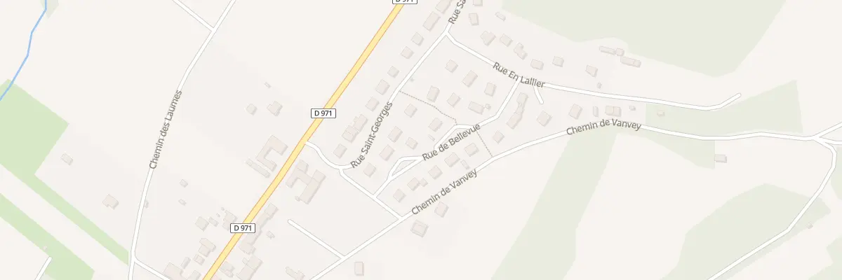 Plan du 7 Rue de Bellevue à Buncey