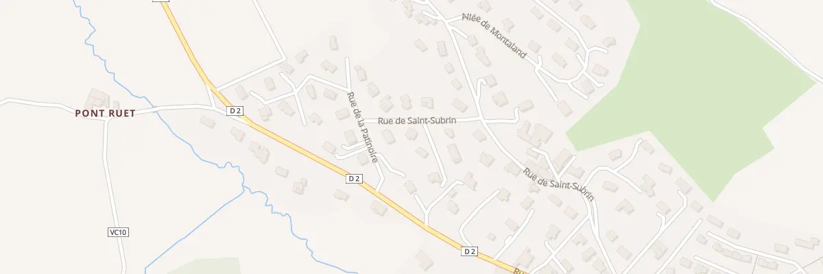 Plan du 5289 Saint Subrin à Sainte-Catherine
