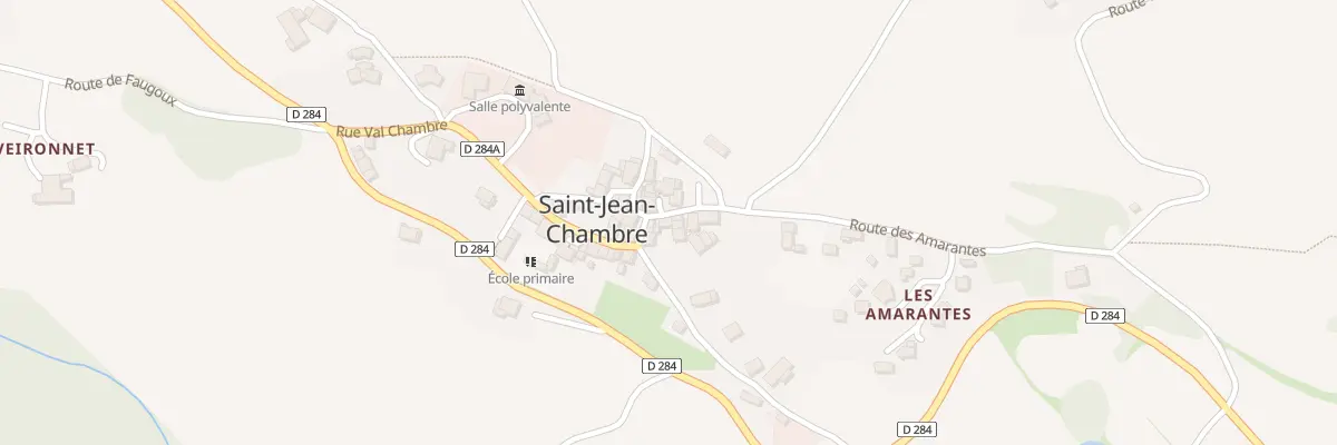 Plan du 5101 Le Village à Saint-Jean-Chambre
