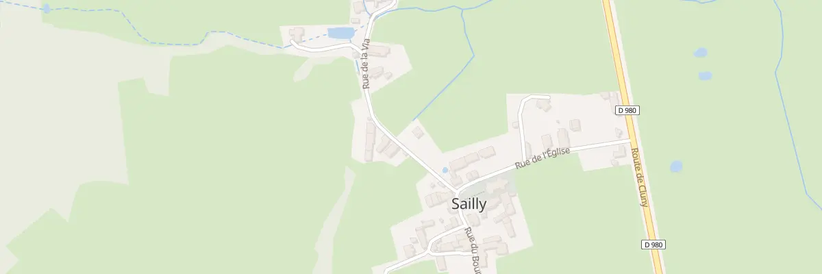 Plan du 5023 Le Bourg à Sailly