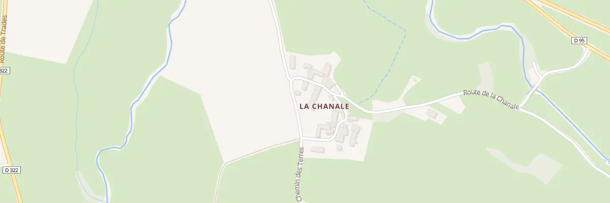 Plan du 5109 À la Chanal à Saint-Léger-sous-la-Bussière