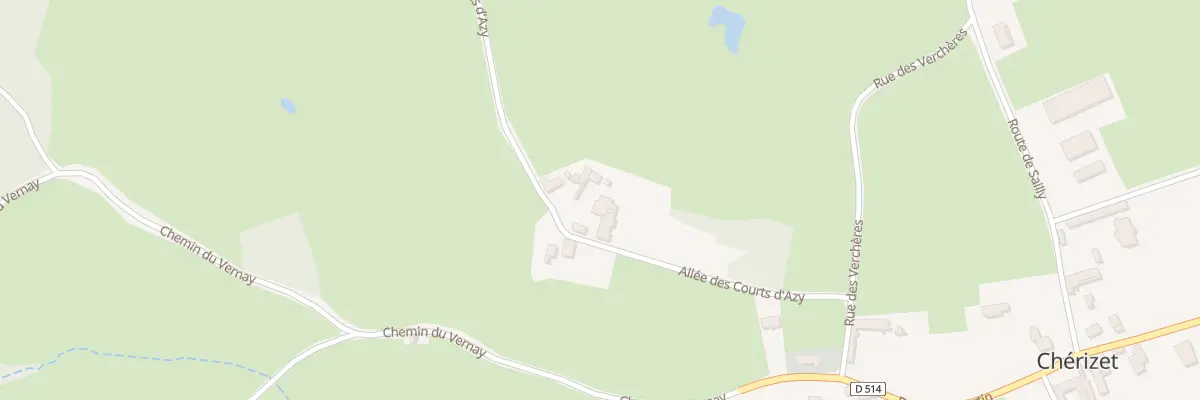 Plan du 5008 Cherizet à Chérizet