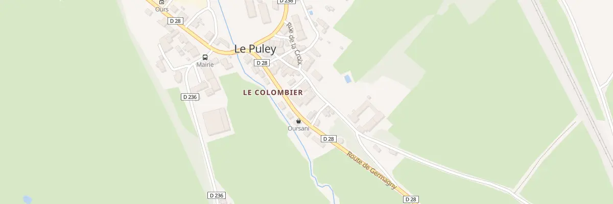 Plan du 5016 Le Colombier au Puley