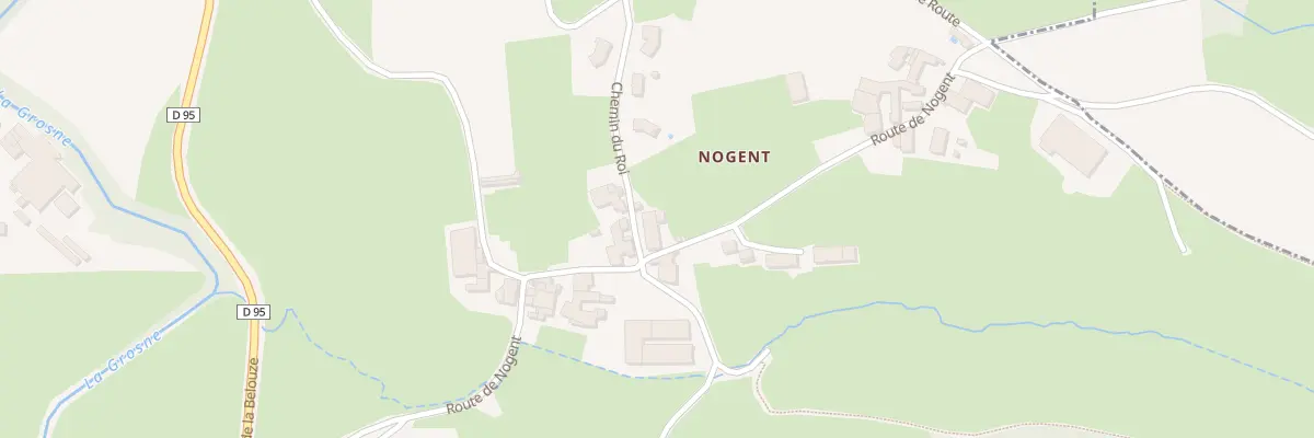 Plan du 5032 A Nogent à Saint-Léger-sous-la-Bussière