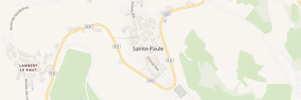 Plan du 5054 Le Bourg à Sainte-Paule