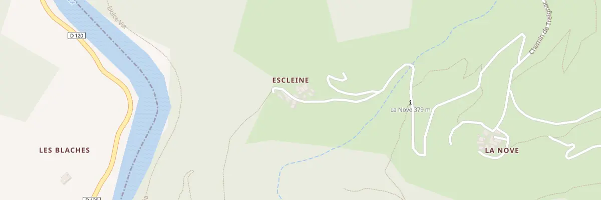 Plan du 5140 Escleine à Saint-Maurice-en-Chalencon