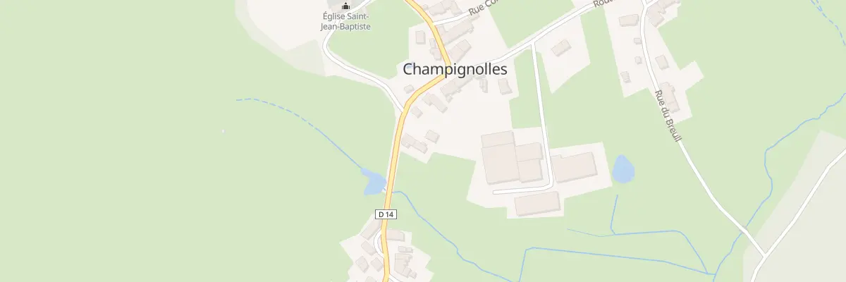 Plan du 5037 Le Village à Champignolles
