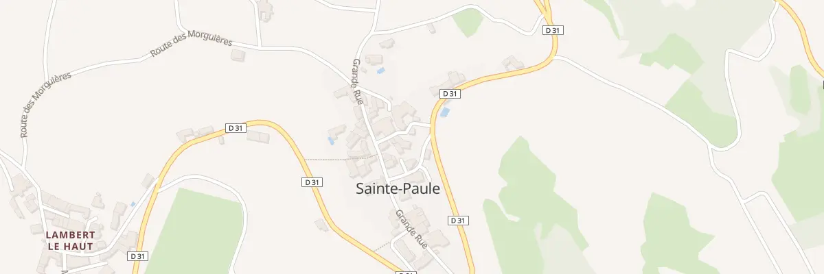 Plan du 5059 Le Bourg à Sainte-Paule