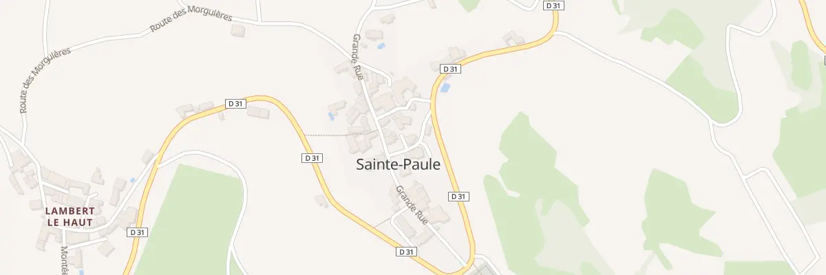 Plan du 5055 Le Bourg à Sainte-Paule