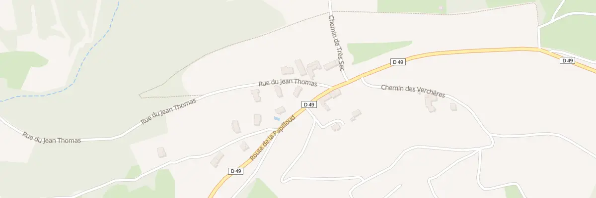 Plan du 65 Rue du Jean Thomas à Vaux-en-Beaujolais