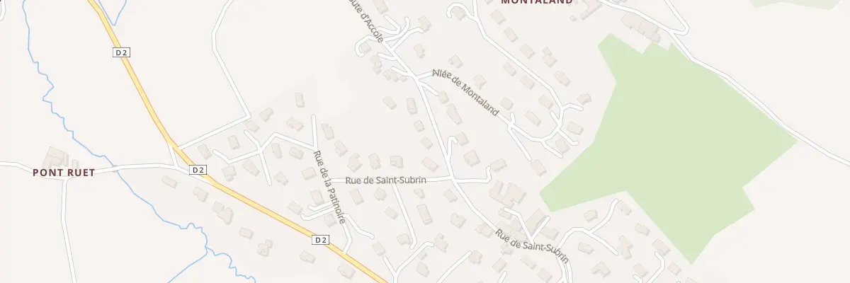 Plan du 5069 Saint Subrin à Sainte-Catherine