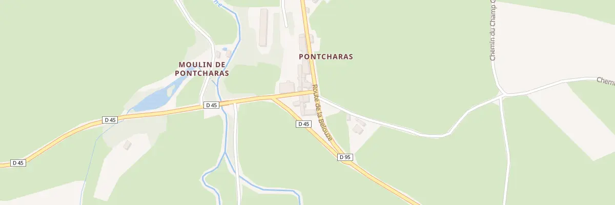 Plan du 5104 Pontcharras à Saint-Léger-sous-la-Bussière