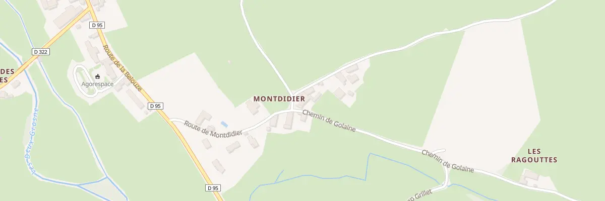 Plan du 5123 A Montdidier à Saint-Léger-sous-la-Bussière