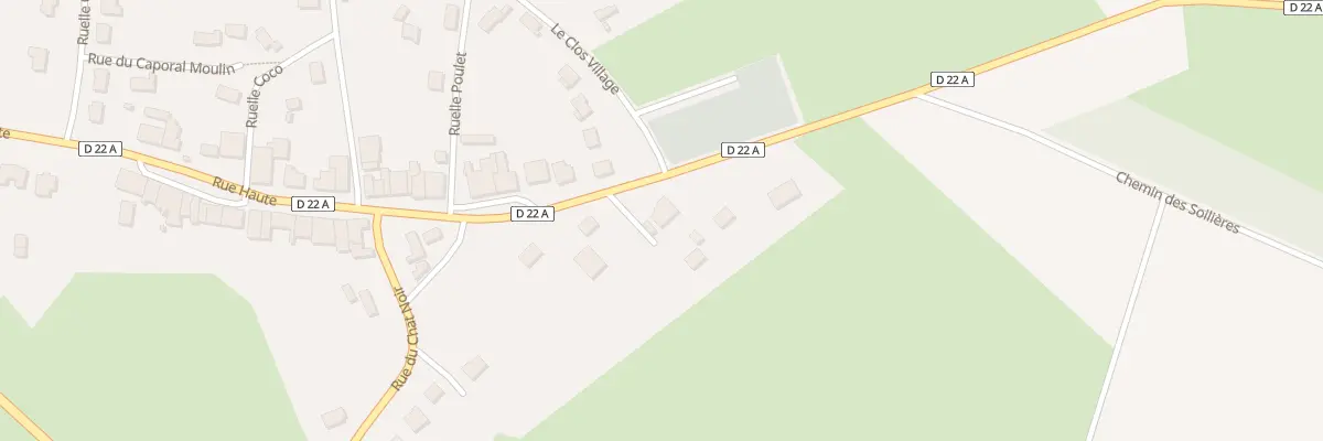 Plan du 3 Rue Haute à Harcy