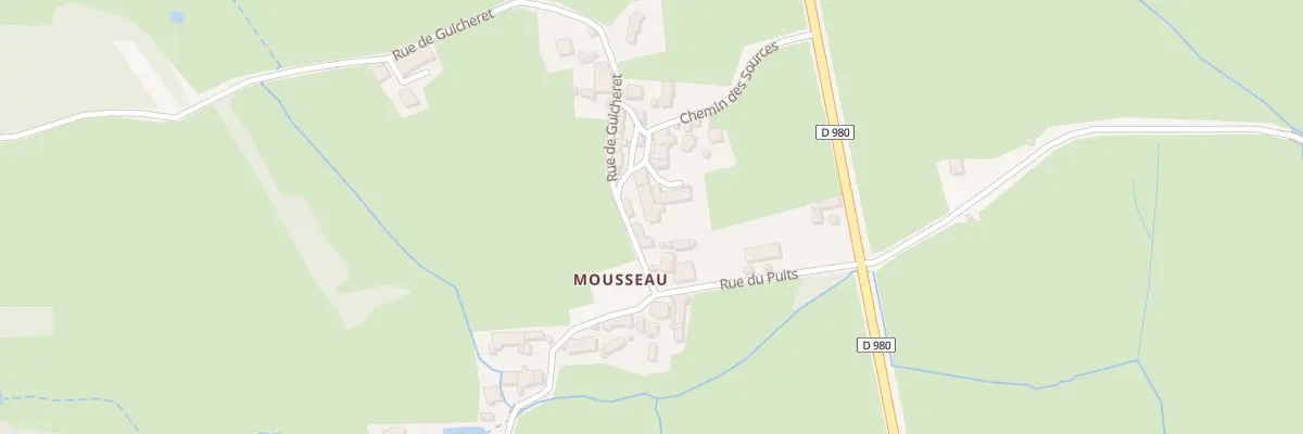 Plan du 50 Rue de Guicheret à Sailly