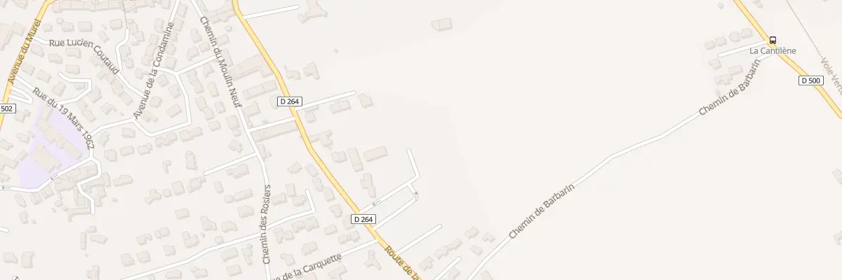 Plan du 11 Rte de la Gare à Meynes