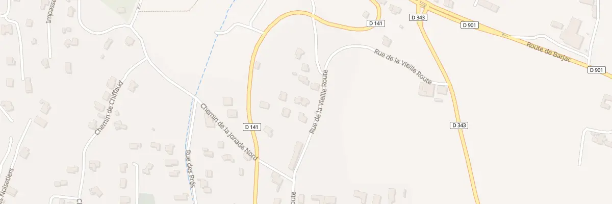 Plan du 5531 Rue de la Vieille Route à Saint-Julien-de-Peyrolas