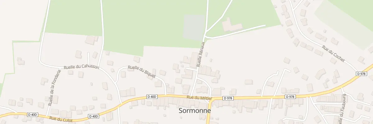 Plan du 4 Rle Renaux à Sormonne