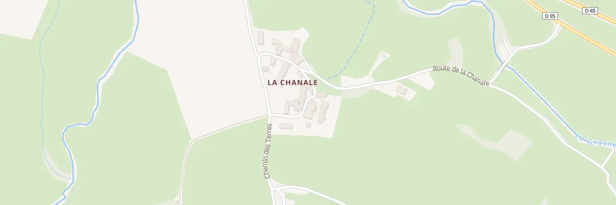 Plan du 5114 À la Chanal à Saint-Léger-sous-la-Bussière