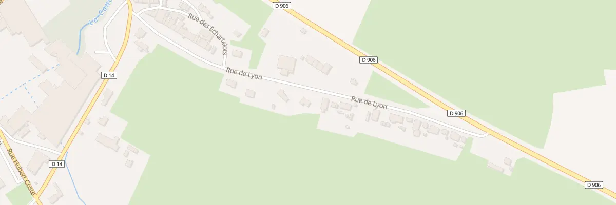 Plan du 12 Rue de Lyon à Lacanche