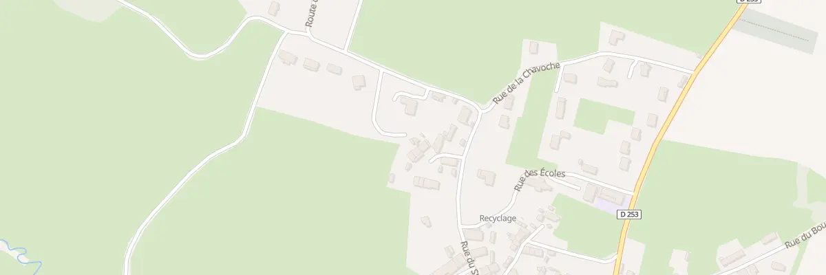 Plan du 6 Imp des Courdillets à Perreuil