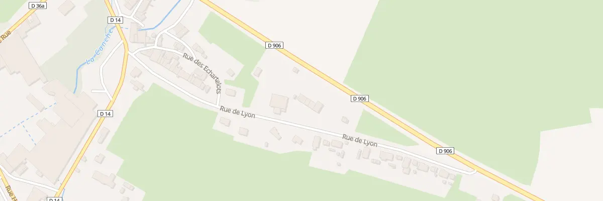 Plan du 41 Rue de Lyon à Lacanche