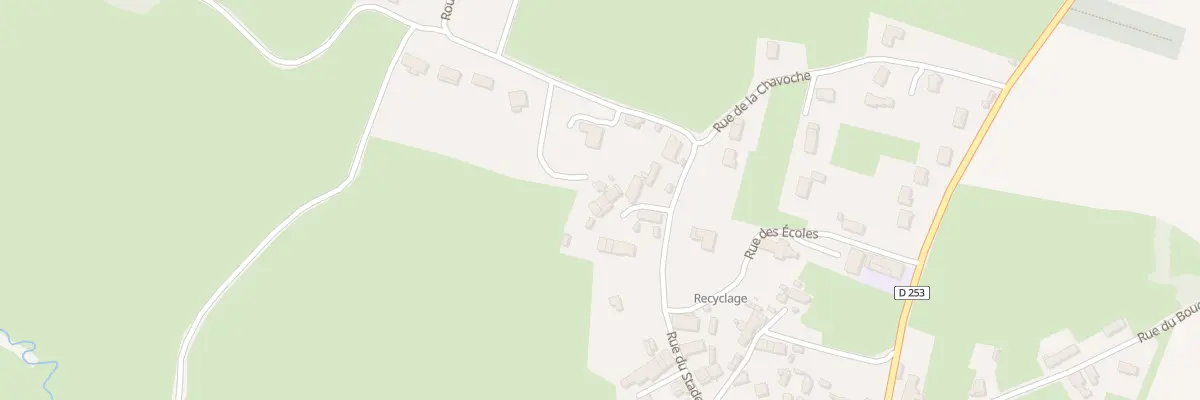 Plan du 5 Imp des Courdillets à Perreuil